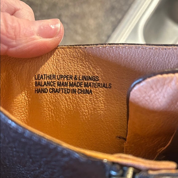 Born Brown Leather Lace-Up Boots - Picture 10 of 10